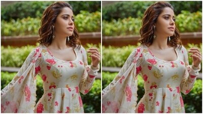 Nushrratt captioned her pictures with a flower emoticon. The actor posed like a diva for the outdoor photoshoot. (Instagram/@nushrrattbharuccha) Nushrratt captioned her pictures with a flower emoticon. The actor posed like a diva for the outdoor photoshoot. (Instagram/@nushrrattbharuccha)