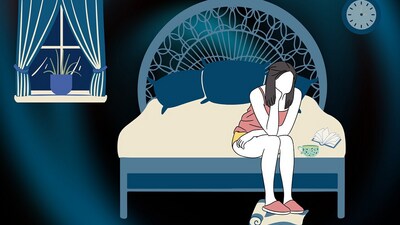 "Insomnia had taken hold of her nights, turning them into a marathon of restless tossing and turning" (Representative Image- Pixabay)