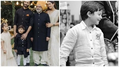 Shahid Kapoor's son Zain Kapoor is now 5. Shahid Kapoor's son Zain Kapoor is now 5.