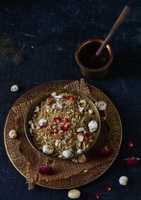 Dhaniya Panjiri recipe (Pinterest) Dhaniya Panjiri recipe (Pinterest)