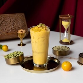 Dilli 6 brings together thandai, tequila, almond milk and shaved mango ice.