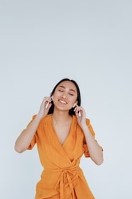 Listen to a podcast instead of watching something before bed! (Picture credit: Pexels)