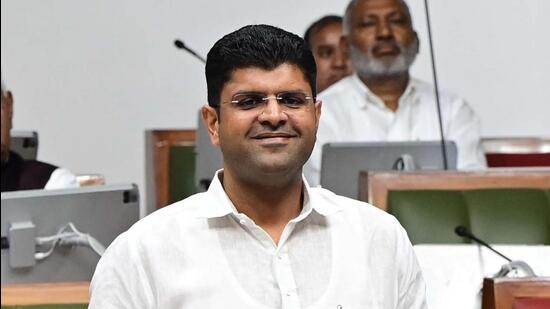 Ajay’s elder son Dushyant Chautala had defeated Birender’s wife Prem Lata during the 2019 assembly elections, avenging his loss to her in the 2014 polls. (HT File)