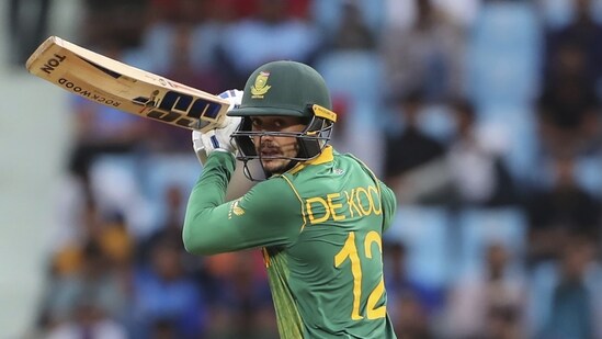 South Africa's Quinton de Kock (AP)