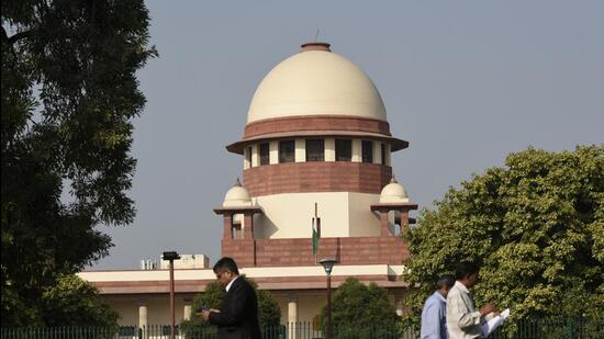 Many petitions also challenged the Jammu and Kashmir State Reorganization Act, by which the state was bifurcated into two Union territories with effect from October 30, 2019 (HT Archive)