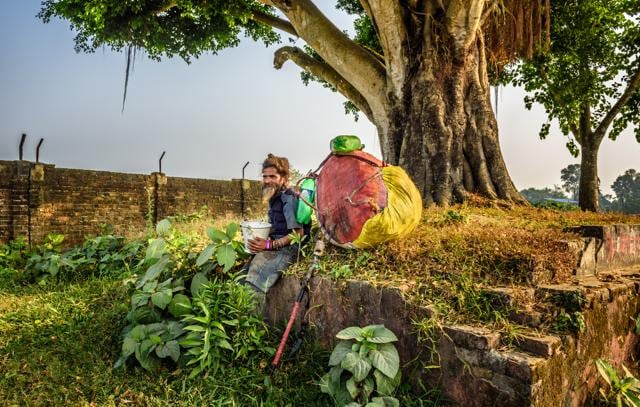 A wandering ascetic in Nepal (Nick Fox/Shutterstock)
