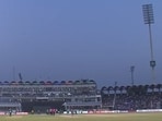 Floodlight failure had stopped the Asia Cup match between Pakistan and Bangladesh for 20 minutes Floodlight failure had stopped the Asia Cup match between Pakistan and Bangladesh for 20 minutes