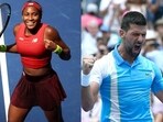 Coco Gauff, Novak Djokovic Coco Gauff, Novak Djokovic