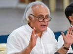 Congress leader Jairam Ramesh addresses a press conference