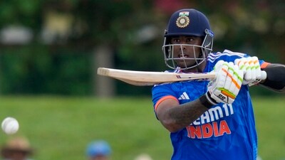 India's Suryakumar Yadav plays a shot (AP) India's Suryakumar Yadav plays a shot (AP)