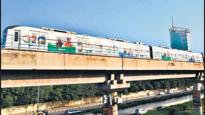 Any orders, changes or updates regarding the Metro services will be made available on DMRC’s social media handles. (FILE) Any orders, changes or updates regarding the Metro services will be made available on DMRC’s social media handles. (FILE)