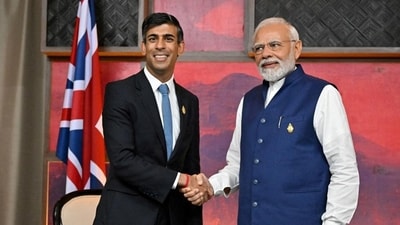 British Prime Minister Rishi Sunak and Prime Minister Narendra Modi (File) (Reuters) British Prime Minister Rishi Sunak and Prime Minister Narendra Modi (File) (Reuters)