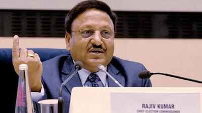 Chief Election Commissioner (CEC) Rajiv Kumar (File Photo)