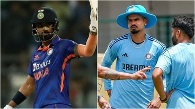 KL Rahul (L) is set to make a comeback in the Indian team during the Super 4 stage in the Asia Cup 2023 (Reuters/PTI)