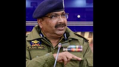 Director general of Jammu and Kashmir police Dilbag Singh. (HT File) Director general of Jammu and Kashmir police Dilbag Singh. (HT File)