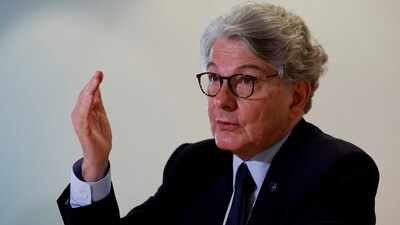 EU Commissioner for Internal Market Thierry Breton (REUTERS)