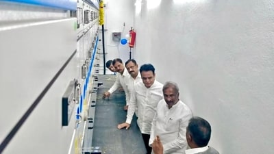 Bengaluru's first underground electric transformer inaugurated at Malleshwaram. Bengaluru's first underground electric transformer inaugurated at Malleshwaram.