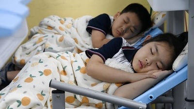 A staff member said the nap charges were in line with official regulations and the school could individually decide what to charge the students for. (Twitter) A staff member said the nap charges were in line with official regulations and the school could individually decide what to charge the students for. (Twitter)