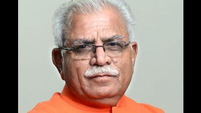 Haryana CM Manohar Lal Khattar kicked-off his three-day Jan Samvad programme from Hisar’s Thurana village, where he approved drinking water work project for the village at a cost of ₹14.50 crore. (HT File Photo) Haryana CM Manohar Lal Khattar kicked-off his three-day Jan Samvad programme from Hisar’s Thurana village, where he approved drinking water work project for the village at a cost of ₹14.50 crore. (HT File Photo)
