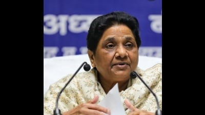 Mayawati justified the BSP’s decision to distance itself from both alliances. (HT File) Mayawati justified the BSP’s decision to distance itself from both alliances. (HT File)