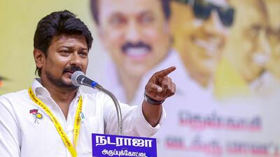 Tamil Nadu minister Udhayanidhi Stalin. (PTI) Tamil Nadu minister Udhayanidhi Stalin. (PTI)