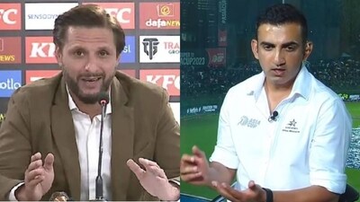 Shahid Afridi responds to Gambhir's remark on India and Pakistan players during their group-stage tie in Adia Cup Shahid Afridi responds to Gambhir's remark on India and Pakistan players during their group-stage tie in Adia Cup