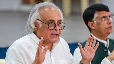 Congress leader Jairam Ramesh addresses a press conference (PTI File) Congress leader Jairam Ramesh addresses a press conference (PTI File)
