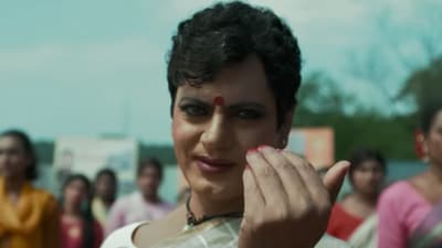 Haddi review: Nawazuddin Siddiqui plays a transwoman in the film. Haddi review: Nawazuddin Siddiqui plays a transwoman in the film.