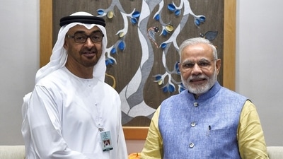 File photo of PM Narendra Modi and UAE President Mohammed bin Zayed Al Nahyan. File photo of PM Narendra Modi and UAE President Mohammed bin Zayed Al Nahyan.
