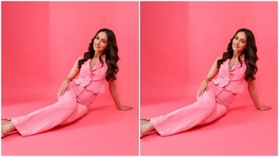 In a sleek silver neck chain with a pendant and pink stilettos, Manushi further accessorised her look for the day. "Pink power," she captioned her pictures. (Instagram/@manushi_chhillar) In a sleek silver neck chain with a pendant and pink stilettos, Manushi further accessorised her look for the day. "Pink power," she captioned her pictures. (Instagram/@manushi_chhillar)