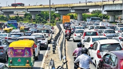 Certain roads and stretches will experience traffic regulations and diversions in view of Chehlum procession. (ANI) Certain roads and stretches will experience traffic regulations and diversions in view of Chehlum procession. (ANI)
