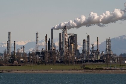 The Marathon Petroleum refinery in Anacortes, Washington, US. (Reuters) The Marathon Petroleum refinery in Anacortes, Washington, US. (Reuters)