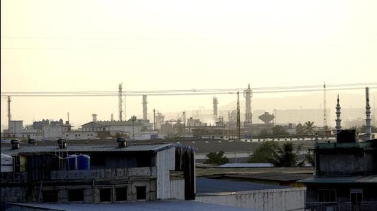 MIDC assures measures to resolve water shortage in Taloja industrial belt, in Navi Mumbai, India, on Tuesday, September 5, 2023. (Bachchan Kumar/ HT PHOTO)