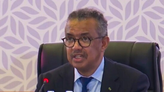 WHO Director General Tedros Adhanom Ghebreyesus (PTI)
