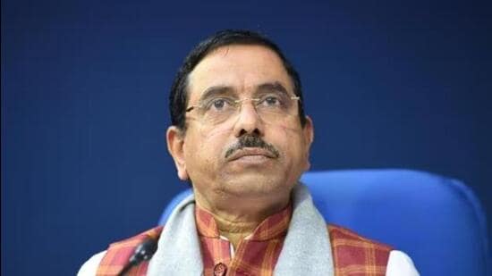 Parliamentary affairs minister Prahlad Joshi. (File Photo)