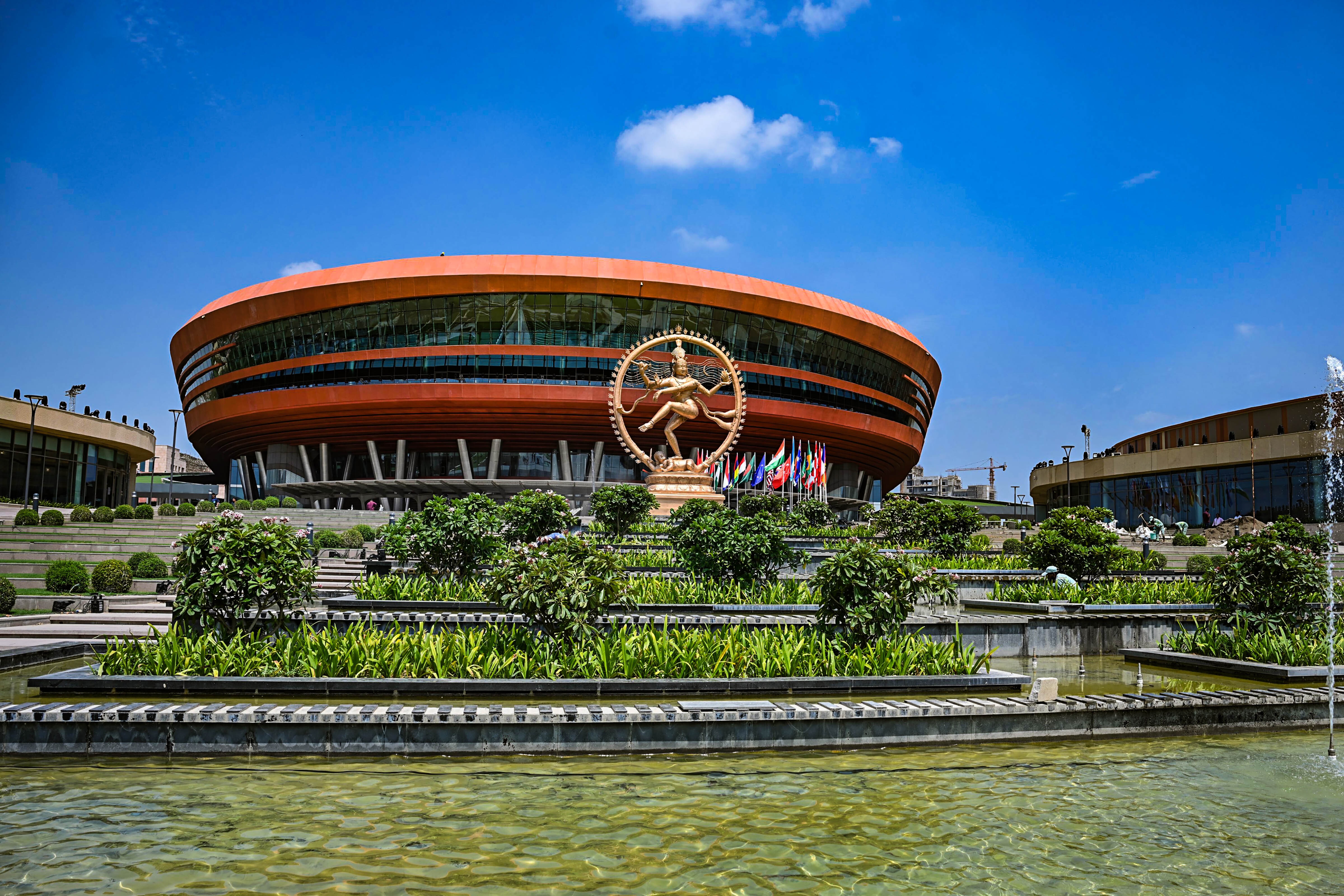 Bharat Mandapam in New Delhi - file photo ahead of the BRICS Summit