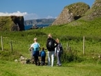 Family ties: Out on a walk in the Irish countryside (Daniel M Nagy/Shutterstock)