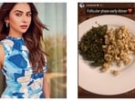 Actor Rakul Preet Singh follicular phase dinner highlighted the dietary requirements for each menstrual phase 