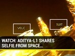 WATCH: ADITYA-L1 SHARES SELFIE FROM SPACE... WATCH: ADITYA-L1 SHARES SELFIE FROM SPACE...