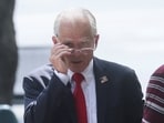 Peter Navarro, adviser to former U.S. President Donald Trump, returns from a break during his trial on contempt of Congress charges for refusing to cooperate with the House of Representatives committee investigating the January 6, 2021 attack on the Capitol, at U.S. District Court in Washington, U.S., September 7.
