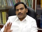 DMK MP A Raja (HT) DMK MP A Raja (HT)
