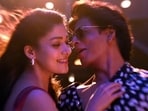 Nayanthara and Shah Rukh Khan in a still from Jawan.