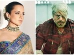 Kangana Ranaut has reacted positively to Shah Rukh Khan's Jawan. Kangana Ranaut has reacted positively to Shah Rukh Khan's Jawan.