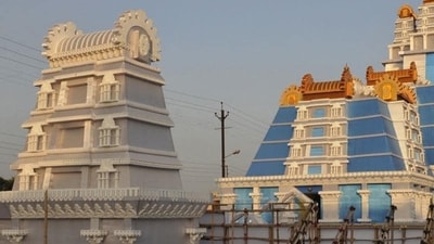 The ISKCON temple in Bengaluru is one of the largest Krishna temples in the world. (Praveen Bajpai/HT photo) The ISKCON temple in Bengaluru is one of the largest Krishna temples in the world. (Praveen Bajpai/HT photo)