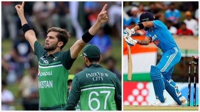 Afridi demolished the Indian top-order in India's Asia Cup opener against Pakistan (AFP-ANI) Afridi demolished the Indian top-order in India's Asia Cup opener against Pakistan (AFP-ANI)