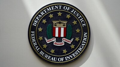 The FBI seal is pictured in Omaha, Neb., Aug. 10, 2022. (AP) The FBI seal is pictured in Omaha, Neb., Aug. 10, 2022. (AP)