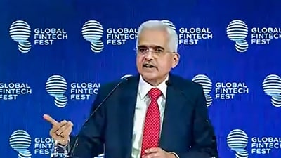 RBI governor Shaktikanta Das (PTI) RBI governor Shaktikanta Das (PTI)