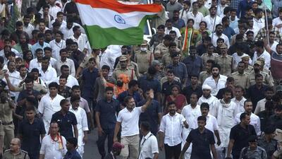 The yatra covered over 4,000 km across 12 states and 2 union territories (UTs) led by Rahul Gandhi. (AP file photo) The yatra covered over 4,000 km across 12 states and 2 union territories (UTs) led by Rahul Gandhi. (AP file photo)