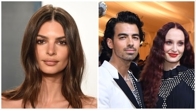 Emily Ratajkowski seemingly reacted to Joe Jonas and Sophie Turner’s divorce. Emily Ratajkowski seemingly reacted to Joe Jonas and Sophie Turner’s divorce.