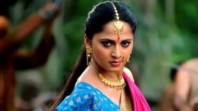 Anushka Shetty in a still from Baahubali: The Beginning. Anushka Shetty in a still from Baahubali: The Beginning.